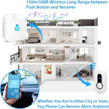 Daytech Smart WiFi Doorbell Kit with Tuya App Control - Ring Your Way into the Future Doorbell Chime for Classroom