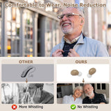 Clear Bluetooth Hearing Amplifiers for Seniors with Noise Cancelling and LED Display by Daytech