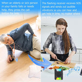 Daytech Caregiver Pager: Wireless Vibration Alert System for Peace of Mind - 1000FT Range, Perfect for Hard of Hearing Caregivers