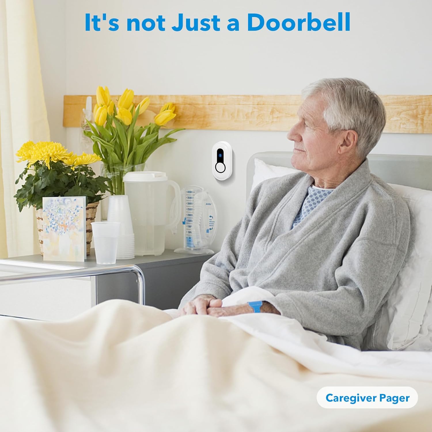 Daytech Smart WiFi Doorbell Kit with Tuya App Control - Ring Your Way into the Future Doorbell Chime for Classroom