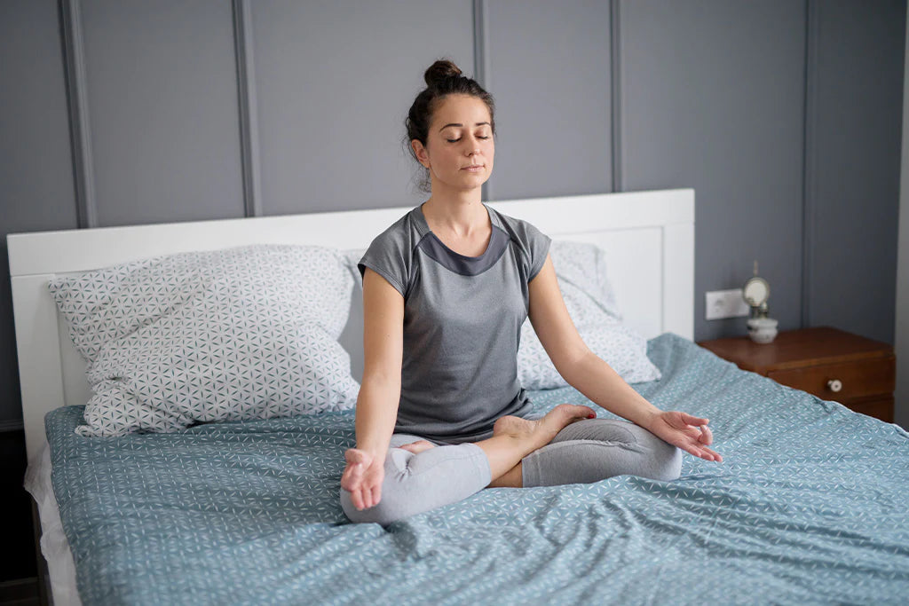 What is the best meditation for quieting the mind before sleeping?