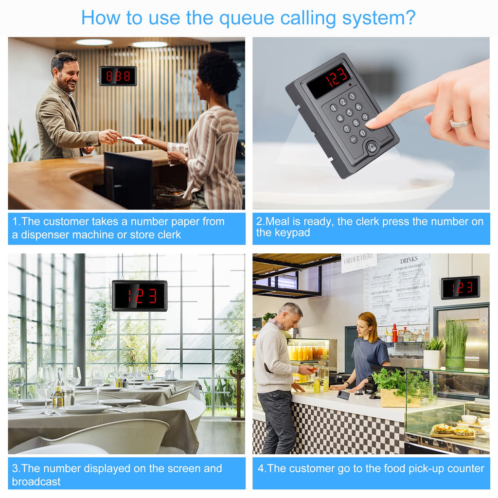 Streamlining Service with a Wireless Take-a-Number System