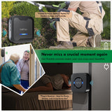 CallTou Wireless Caregiver Pager & Door Alarms: Protect Loved Ones & Property