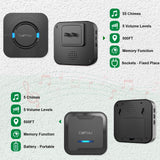 CallTou Wireless Caregiver Pager & Door Alarms: Protect Loved Ones & Property