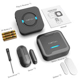 CallTou Wireless Caregiver Pager & Door Alarms: Protect Loved Ones & Property