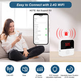 Daytech WiFi Rechargeable Smart Wireless Caregiver Pager System - Remote Alert for Elderly & Disabled