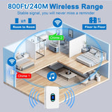 Don’t wait until it’s too late! Enhance your home security today with Daytech’s Wireless Door Sensor Chime. Visit us now or call us to place your order! CallToU