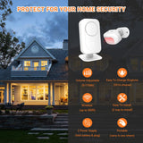 Daytech Wireless Motion Sensor Door Entry Chime Kit - 1 Receiver, 1 Motion Sensor - Protect Your Business and Care for Elderly and Dementia Patients