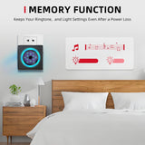 CallToU Hearing Impaired Doorbell with Strobe Light & 55 Melodies, 1000ft Long Range Wireless Door Bell for Elderly/Senior Adjustable Volume, IPX5 Waterproof Call Buttons 2 + Plug-in Receivers 3 CallToU