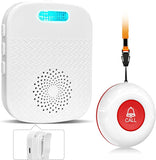 Daytech Wireless Caregiver Pager for Seniors – Long Range Panic Button Alert System