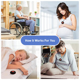 Daytech Wireless Nurse Call Button: Waterproof, 500+ Feet Range, Ideal for Patients, Elderly, and More (Receiver Sold Separately)