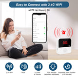 Ensure safety with the Daytech WiFi Smart Caregiver Pager, a dependable call button alarm system designed for senior care.