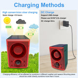 Daytech Motion Sensor Alarm with 130dB Siren & Flash – Keep Coyotes, Deer & Raccoons Away