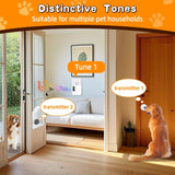 Smart Touch Dog Doorbell for Potty Training – Adjustable Volume, 55 Ringtones, Easy Install, Waterproof, Certified by CE FCC RoHS | Daytech