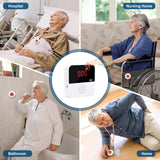 Ensure safety with the Daytech WiFi Smart Caregiver Pager, a dependable call button alarm system designed for senior care.