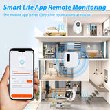 CallTou Smart Wrist Alarm for Elderly – Wireless SOS Panic Button with Tuya WiFi, Rechargeable Call Button & Phone Alerts（复制） CallToU