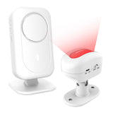 Daytech Wireless Motion Sensor Door Entry Chime Kit - 1 Receiver, 1 Motion Sensor - Protect Your Business and Care for Elderly and Dementia Patients