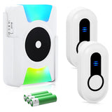 CallTou classroom management with our wireless doorbell for teachers. Battery-powered with vibrating LED flashing lights, perfect for homes and apartments 4 Working Modes 5 Volume Level