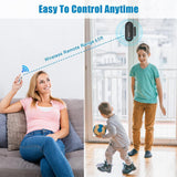 Experience Peace of Mind with CallTou Door Alarm: Your Solution to Family Safety 0-120 dB Volume Ajustable 4 Working Modes CallToU