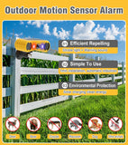 CallTou Transform Your Outdoor Security with the Eco-friendly Motion Sensor Alarm CallToU