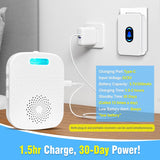 Daytech Wireless Caregiver Pager for Seniors – Long Range Panic Button Alert System