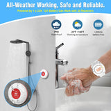 Daytech Wireless Caregiver Pager for Seniors – Long Range Panic Button Alert System