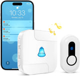 Daytech Smart WiFi Doorbell Kit with Tuya App Control - Ring Your Way into the Future Doorbell Chime for Classroom