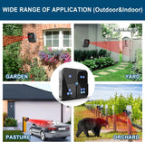 Daytech Wireless Driveway Alarm - Premium Motion Sensor Security System 800 Feet Long Range Protect Outside/Inside Property