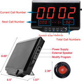 CallToU Wireless Calling System Restaurant Pager Customers Patient Caregiver Alert Paging System for Clinic Hospital Church Office Cafe Shop Smart Nurse Call Button 1 Display Receiver and 10 Call Button CallToU