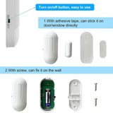 CallToU Door Chime Wireless for Business When Entering 1000FT Wireless Door Sensor Chime for Door Opens CallToU