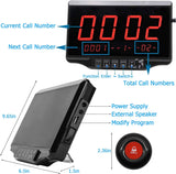 CallToU Restaurant Pager System Wireless Calling System for Customers Restaurant Clinic Waiter Nurse Service System with 1 Display Receiver 1 Watch Receiver and 10 Waterproof Call Buttons CallToU