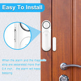 Dayetch Secure Your Space with Door Alarm 3-Pack: 120dB, 4 Modes, Easy Install, Wireless Home Safety Alarms for Kids, Windows