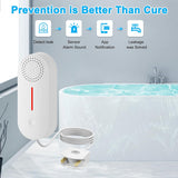 Smart Water Leak Detector & Water Level Sensor - WiFi Alarm System with 100dB Alert - DAYTECH 2 in 1 Monitoring Solution