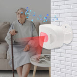 Daytech Caregiver Pager Motion Sensor Alert System - Wireless Fall Prevention for Elderly and Kids