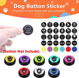 CallToU Dog Button Mat for Dog Communication Buttons - Dog Buttons for Communication Board with Stickers Dog Speaking Word Training Talking Button Pad (Buttons Not Included) CallToU