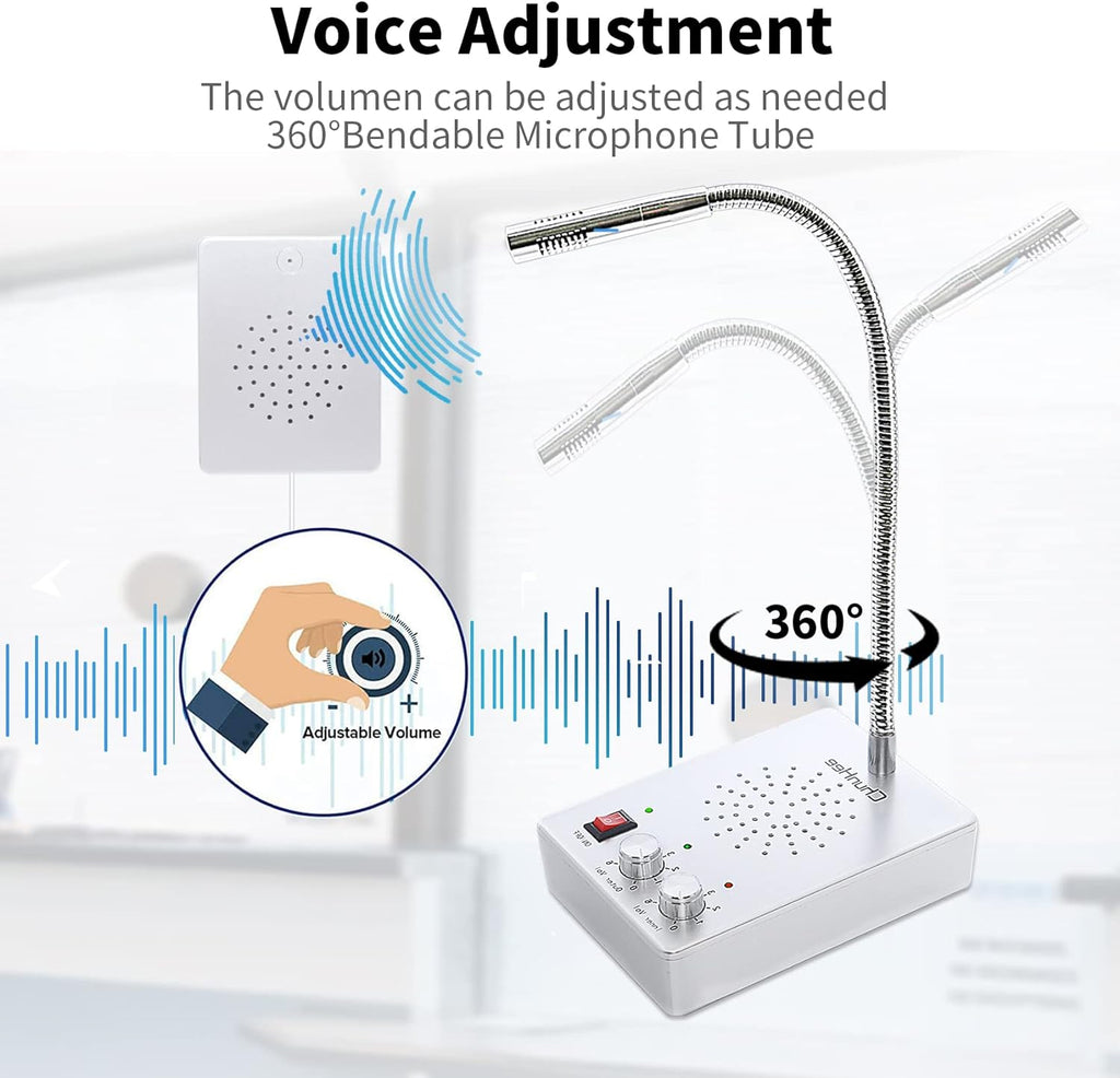 CallTou Window Speaker Intercom System Anti-Interference Dual-Way – DAYTECH