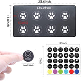 CallToU Dog Button Mat for Dog Communication Buttons - Dog Buttons for Communication Board with Stickers Dog Speaking Word Training Talking Button Pad (Buttons Not Included) CallToU