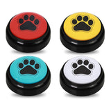 Daytech Dog Talking Buttons - Interactive Recordable Speech Training Set for Dogs (6-Pack) - 30 Seconds Record Time, Multi-Purpose Communication Tools